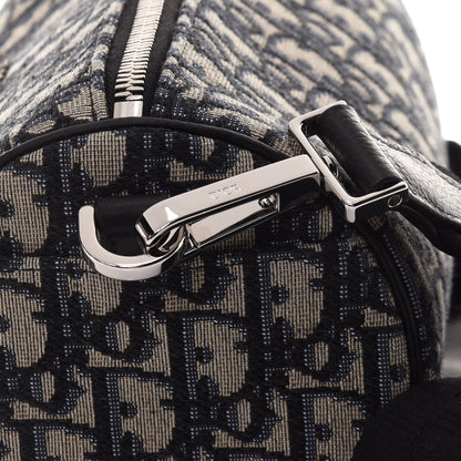 Christian Dior Oblique Roller Messenger Bag Blue 9 of 12