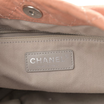 Chanel Iridescent Calfskin Small Sea Hit Tote Beige 6 of 14
