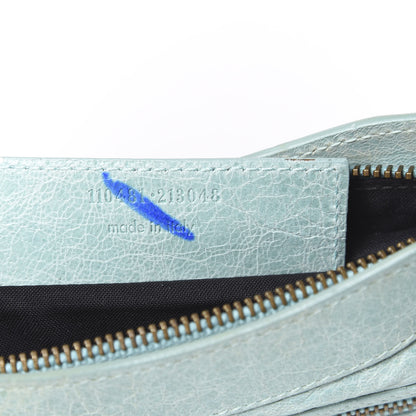 Balenciaga Chevre Porte Toilette Makeup Clutch Sky Blue 6 of 9