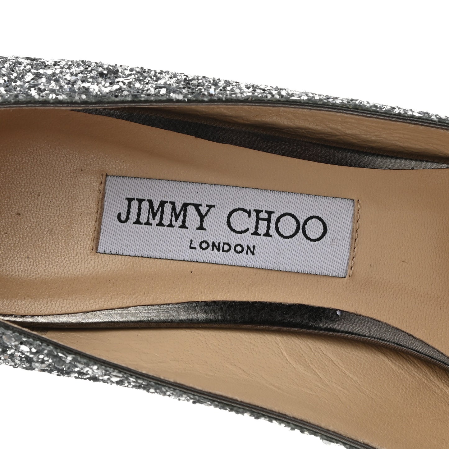 Coarse Glitter Degrade Pointy Toe Romy 100 Pumps 40.5 Navy Silver
