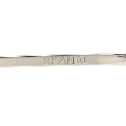 Chanel Pilot Summer Aviator Sunglasses 4223 Silver 5 of 7