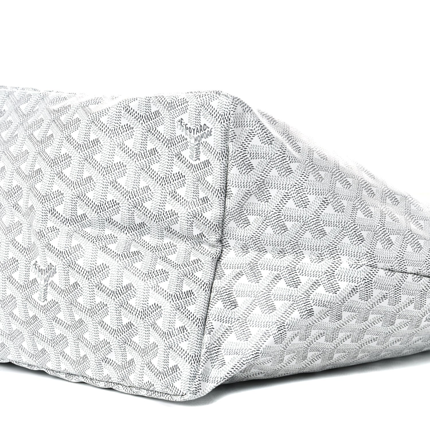 Goyard Goyardine Saint Louis GM White 8 of 8