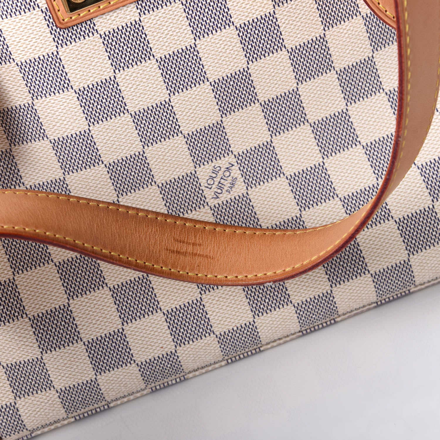 Louis Vuitton Damier Azur Hampstead MM 15 of 16