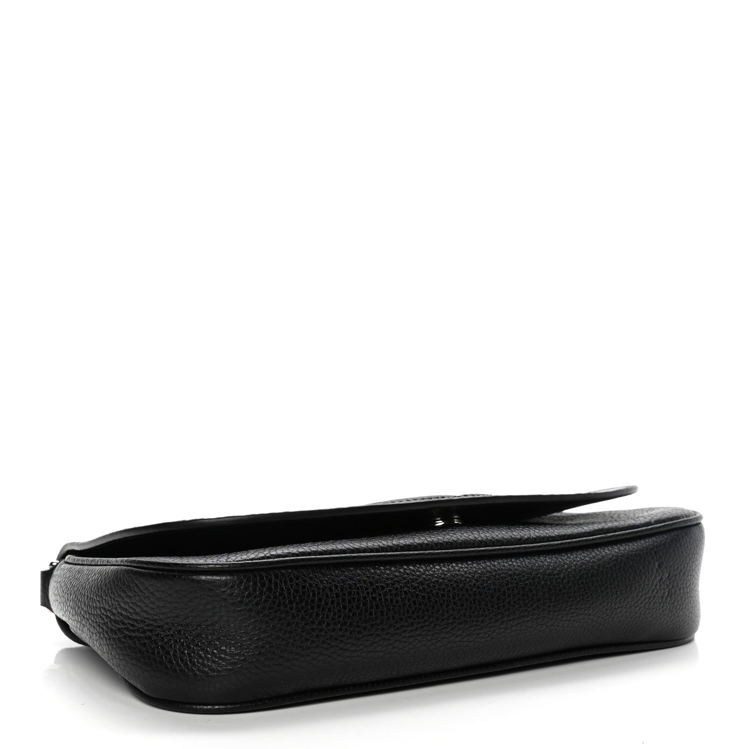 Gucci Pebbled Calfskin Medium Soho Flap Crossbody Black 4 of 8