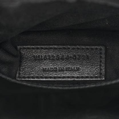 Saint Laurent Calfskin Matelasse Monogram Monochrome Lou Camera Bag Black 7 of 18