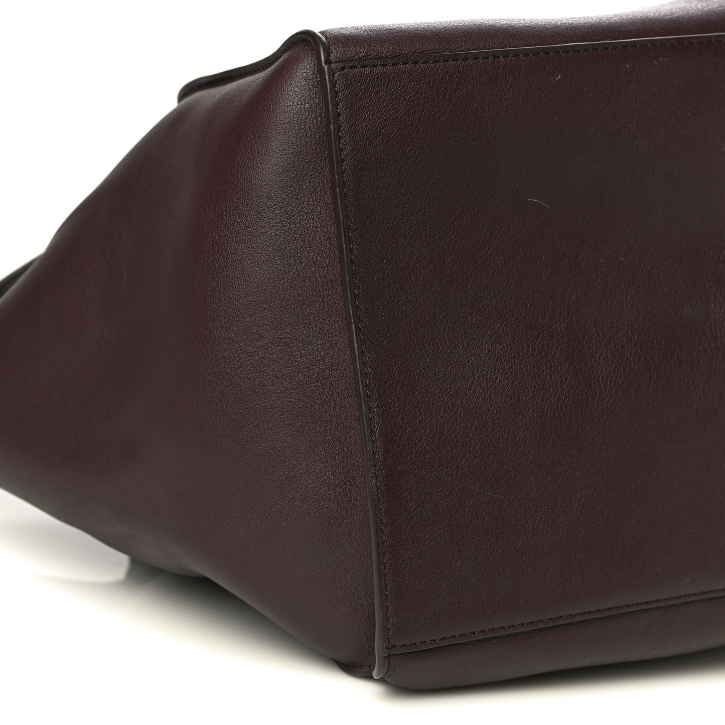 Smooth Calfskin Small Big Bag Burgundy