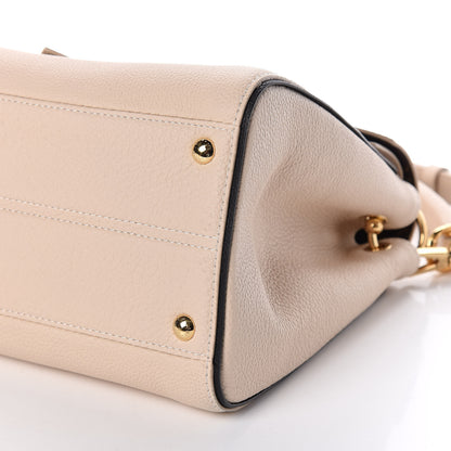 Louis Vuitton Grained Calfskin Monogram Double V Creme 9 of 9