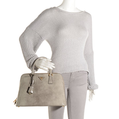 Prada Spazzolato Promenade Tote Quarzo Fume 2 of 11