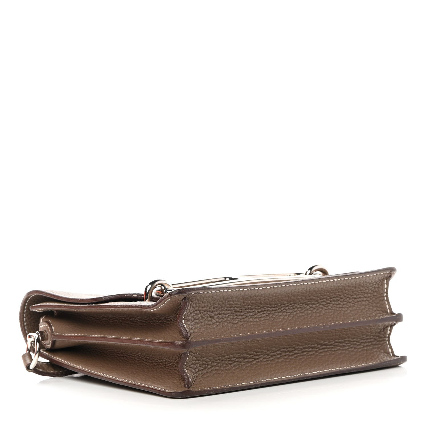 Hermes Taurillon Clemence Sac Roulis 23 Etoupe 3 of 16