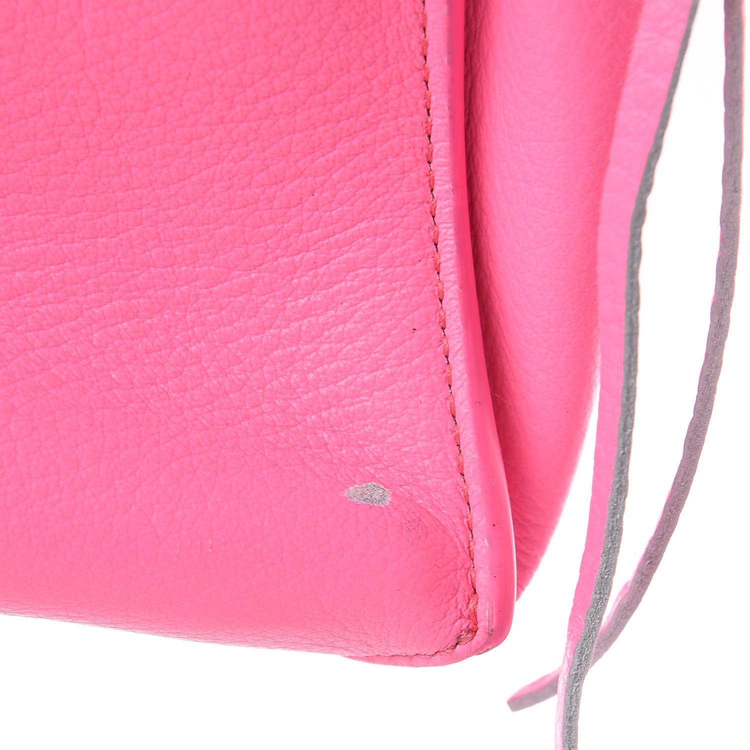Balenciaga Veau Papier A6 Zip Around Tote Acid Pink 11 of 11
