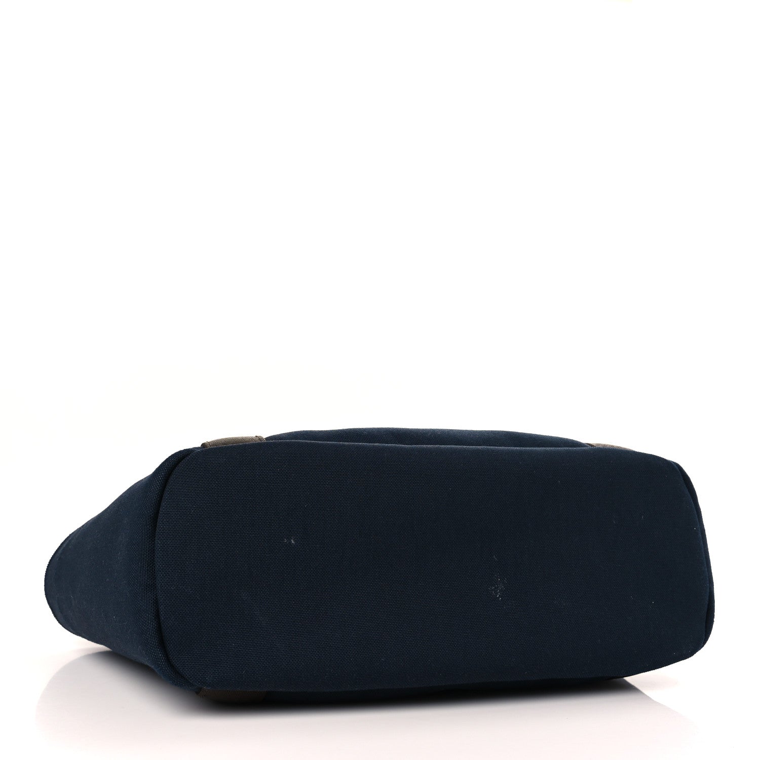 Hermes Toile Sac De Pansage Groom Bleu Navy Feu 5 of 9