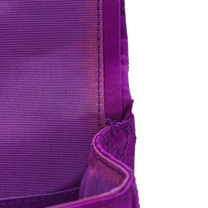 Chanel Satin Coco's Croc 2.55 Reissue 224 Flap Purple 11 of 11