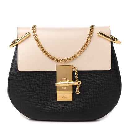 Chloe Grained Calfskin Lambskin Drew Shoulder Bag 1 of 9