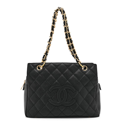 Chanel Caviar Quilted Petit Timeless Tote PTT Black 1 of 10