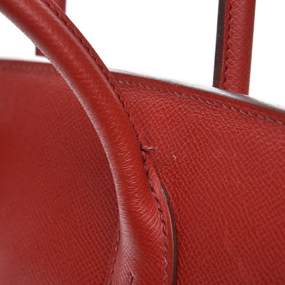 Hermes Epsom Birkin 30 Rouge Garance 37 of 38