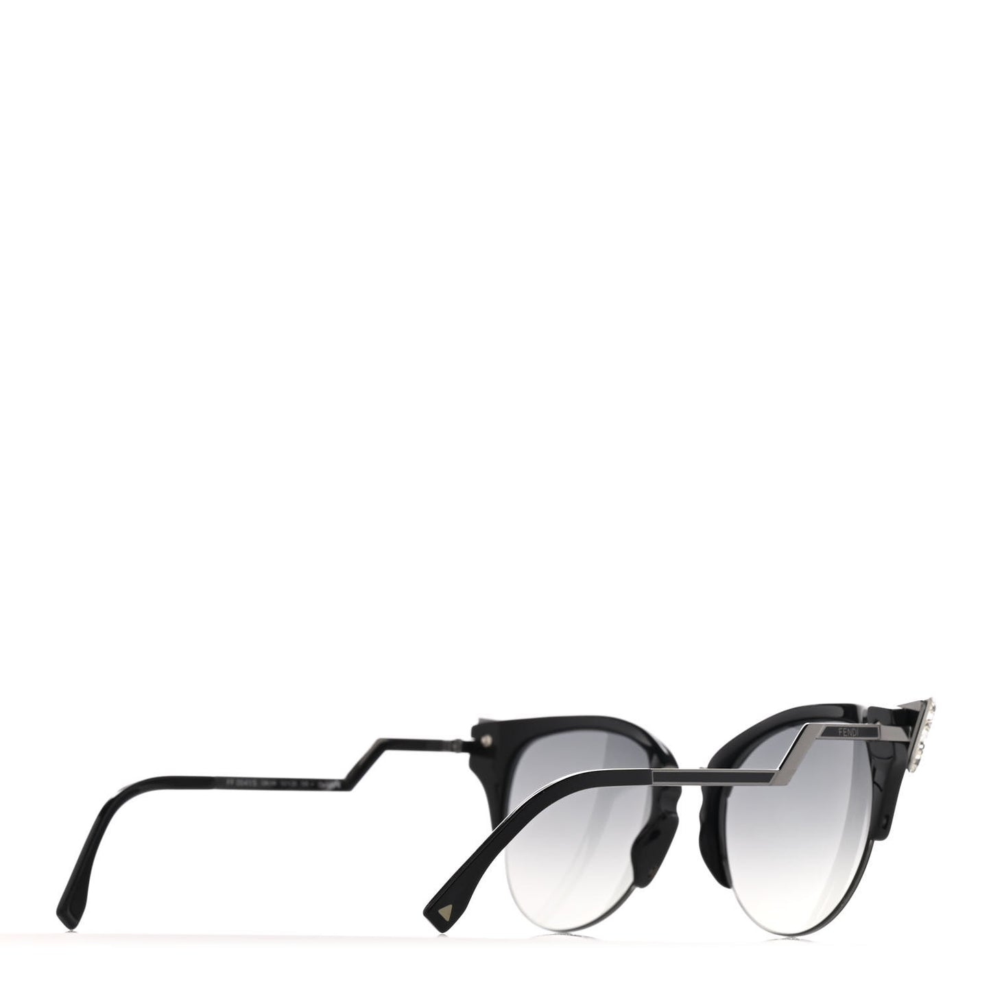 Iridia Cat Eye Sunglasses FF 0041/S Light Black