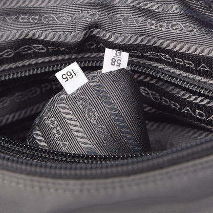 Prada Tessuto Nylon Vela Messenger Bag Grey 7 of 10