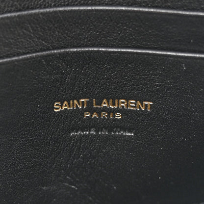 Saint Laurent Grain De Poudre Matelasse Monogram Mini Lou Camera Bag Dark Beige 6 of 12