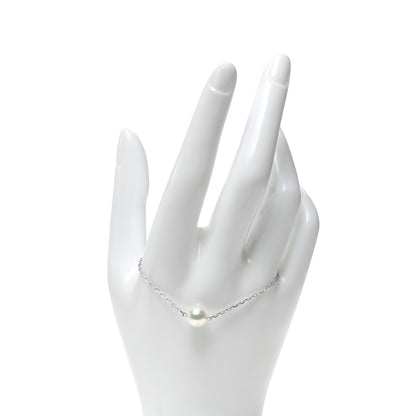 Mikimoto 18K White Gold Akoya Pearl 8-8.5mm Single Station Bracelet 2 of 5