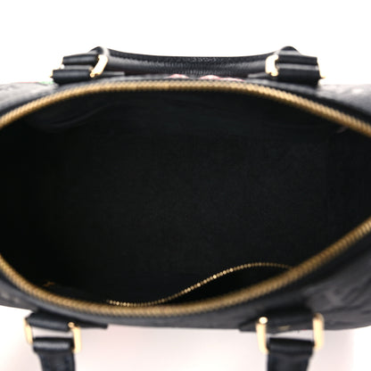 Louis Vuitton LV X YK Empreinte Speedy Bandouliere 25 Black 5 of 8