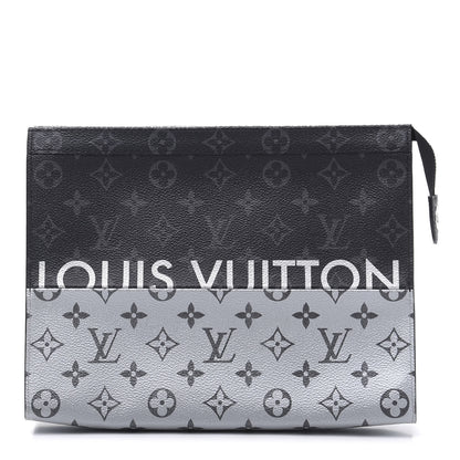 Louis Vuitton Monogram Eclipse Split Pochette Voyage MM 1 of 10