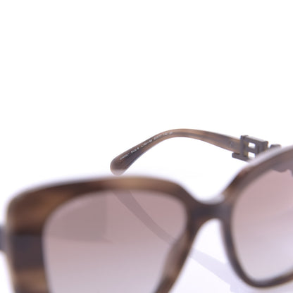Chanel Acetate Strass Square Sunglasses 5422 Tortoise 5 of 7