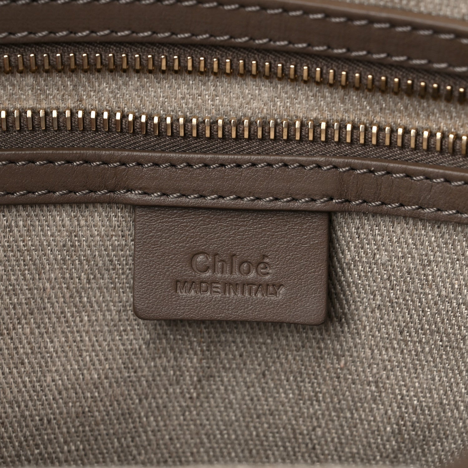 Chloe Calfskin Judy Tote Army Green 6 of 11