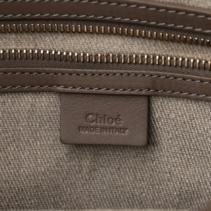 Chloe Calfskin Judy Tote Army Green 6 of 11