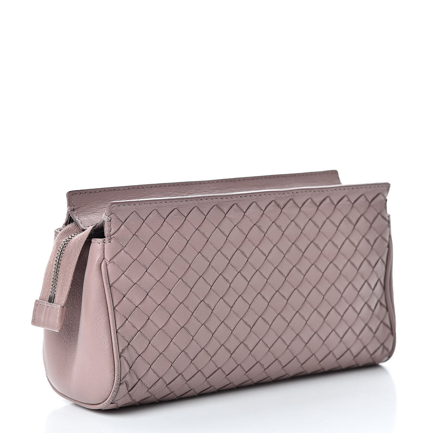 Nappa Intrecciato Cosmetic Case Desert Rose