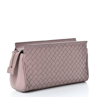 Bottega Veneta Nappa Intrecciato Cosmetic Case Desert Rose 3 of 8