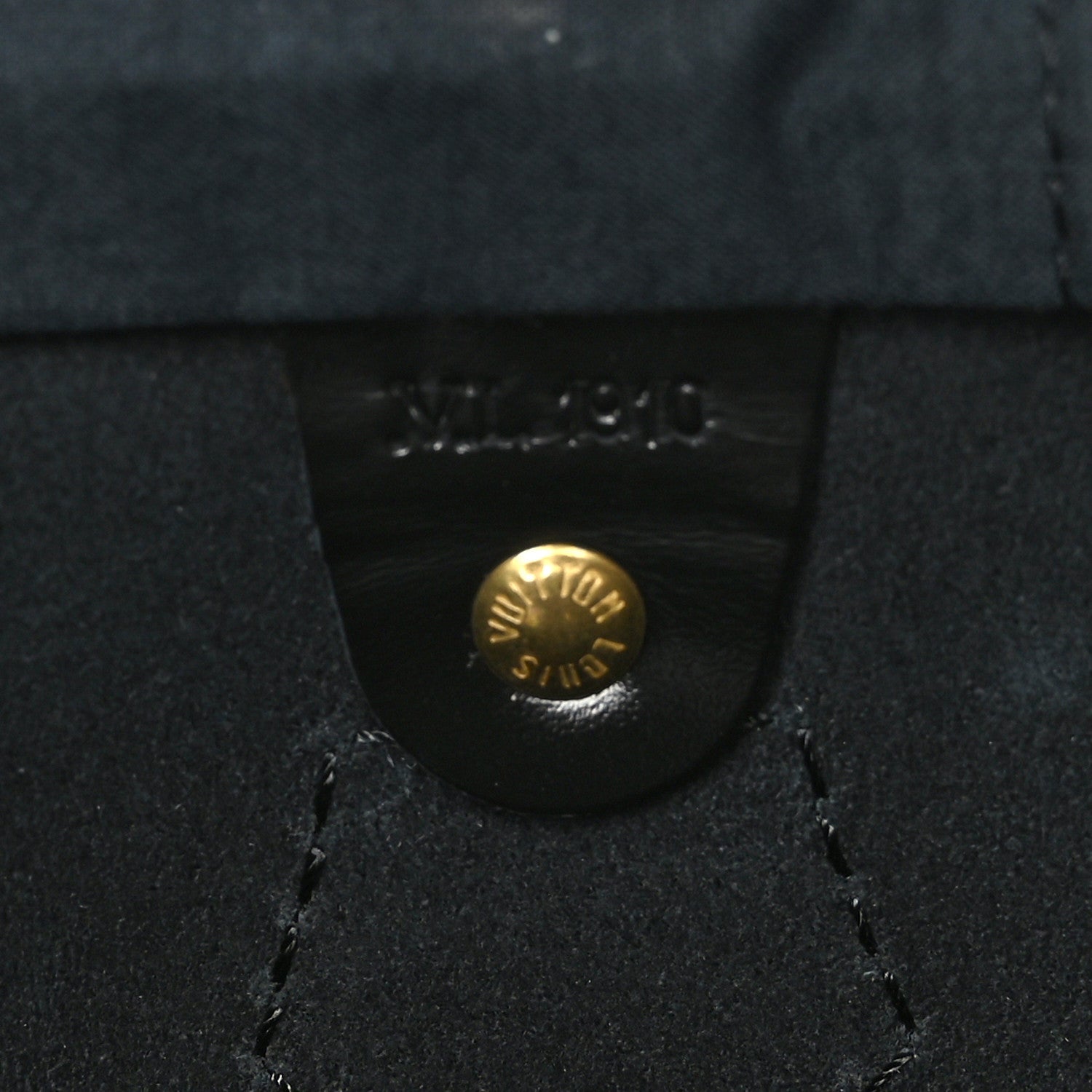 Louis Vuitton Epi Speedy 35 Black 6 of 11