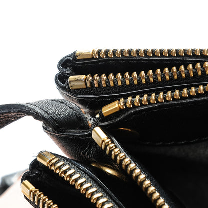 Celine Lambskin Small Trio Crossbody Bag Black 10 of 10