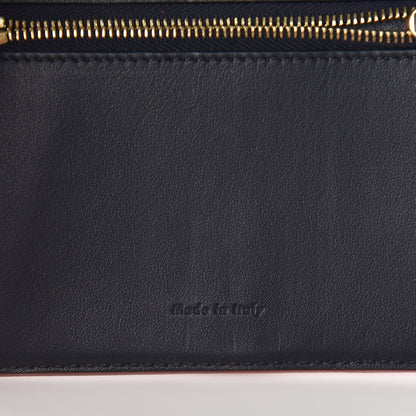 Celine Grained Calfskin Medium Multifunction Strap Wallet Coquelicot 7 of 10