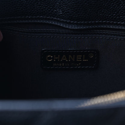 Chanel Caviar Quilted Grand Shopping Tote GST Black 6 of 9