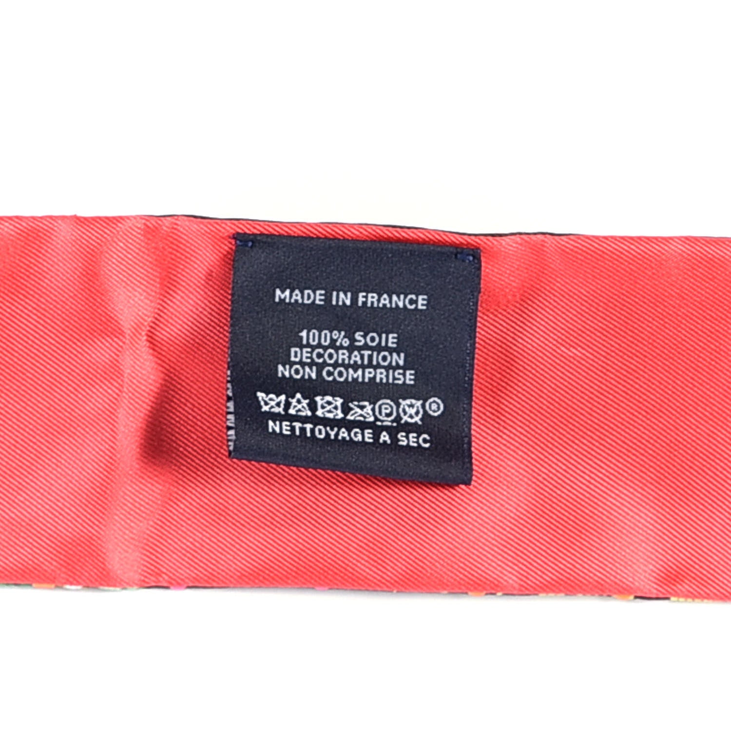 Hermes Silk Animapolis Plumetis Twilly Rose 6 of 6