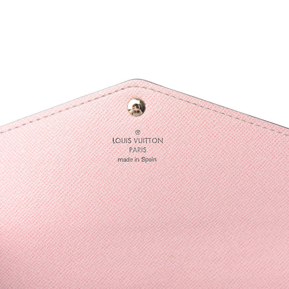 Louis Vuitton Monogram Sarah Wallet NM Rose Ballerine 6 of 7