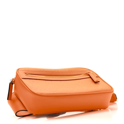 Gucci Rubber Effect Monogram GG Belt Bag New Orange Fluo 4 of 10
