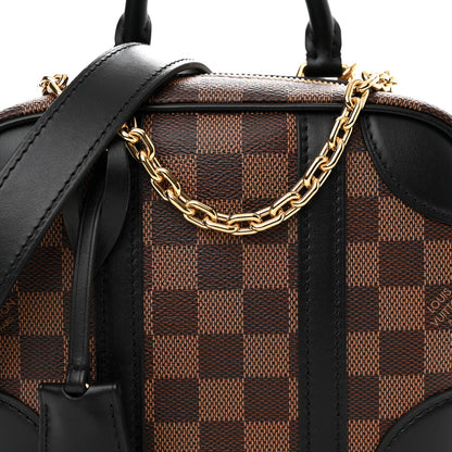Louis Vuitton Damier Ebene Valisette Souple BB Black 7 of 9
