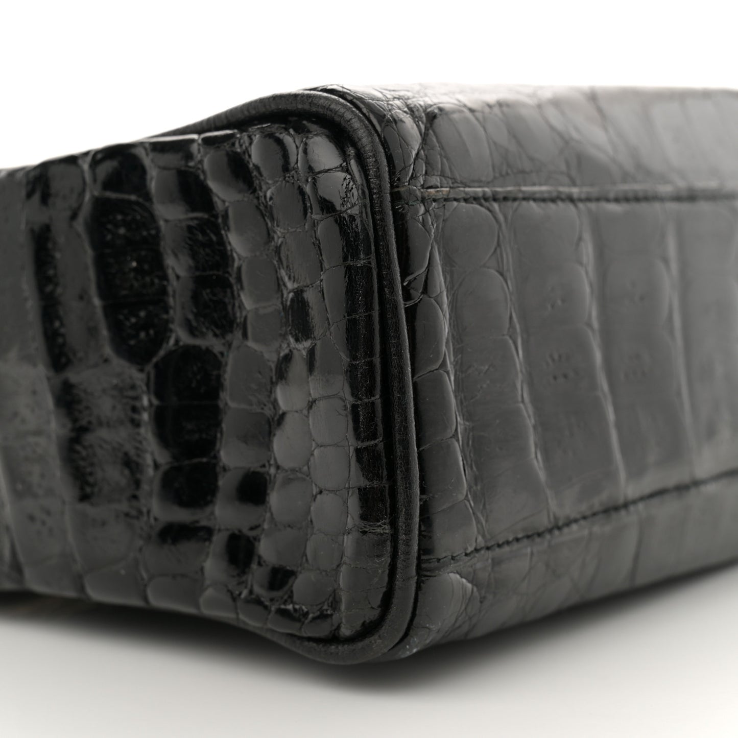 Alligator Tote Black