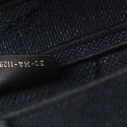 Christian Dior Canvas Embroidered Camouflage Saddle Bag Blue 7 of 11