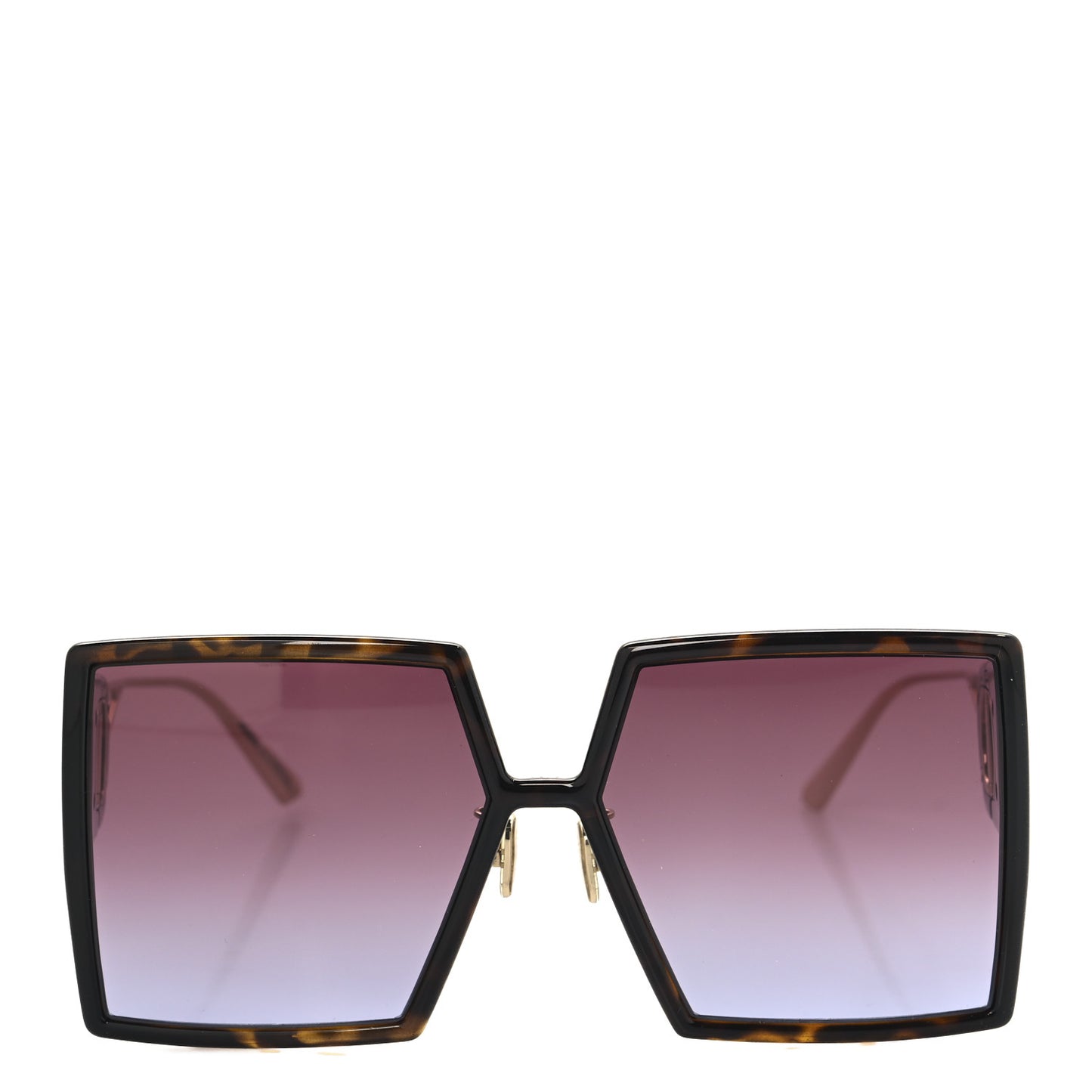 Square 30 Montaigne Sunglasses Tortoise