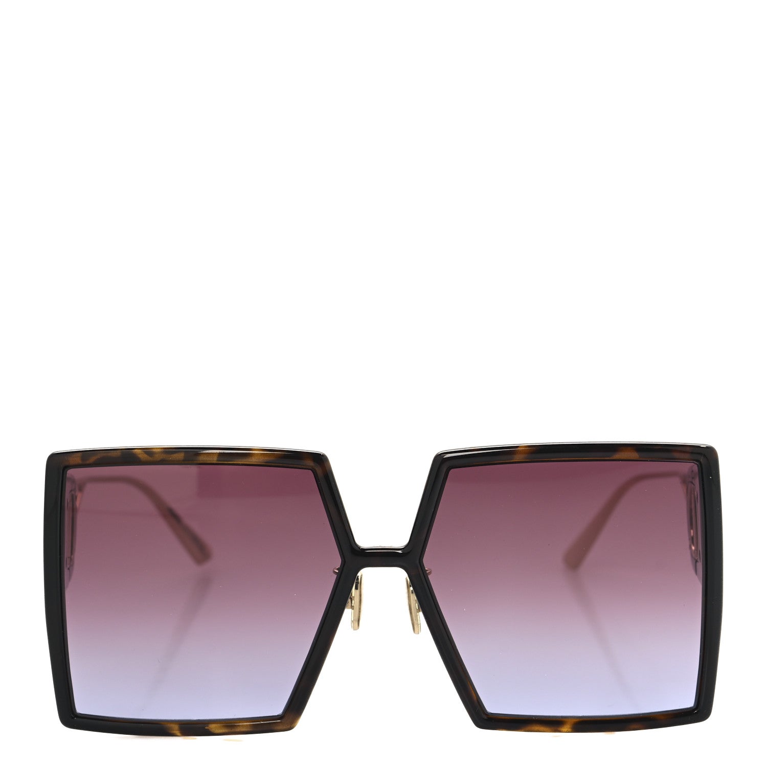Christian Dior Square 30 Montaigne Sunglasses Tortoise 2 of 8