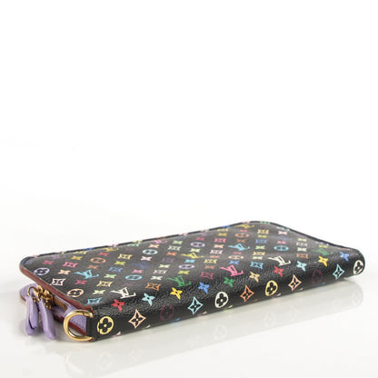 Louis Vuitton Monogram Multicolor Insolite Wallet Black Violet 4 of 8