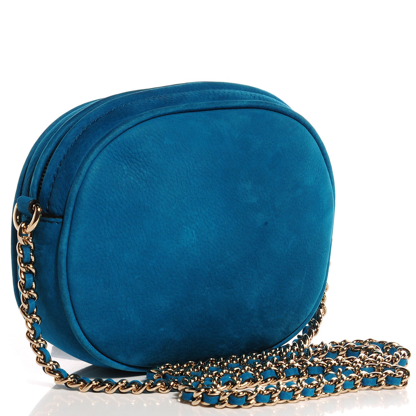 Vitello Range Mini Soho Chain Bag Deep Cobalt