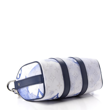 Louis Vuitton Monogram Watercolor Keepall XS Blue 4 of 9