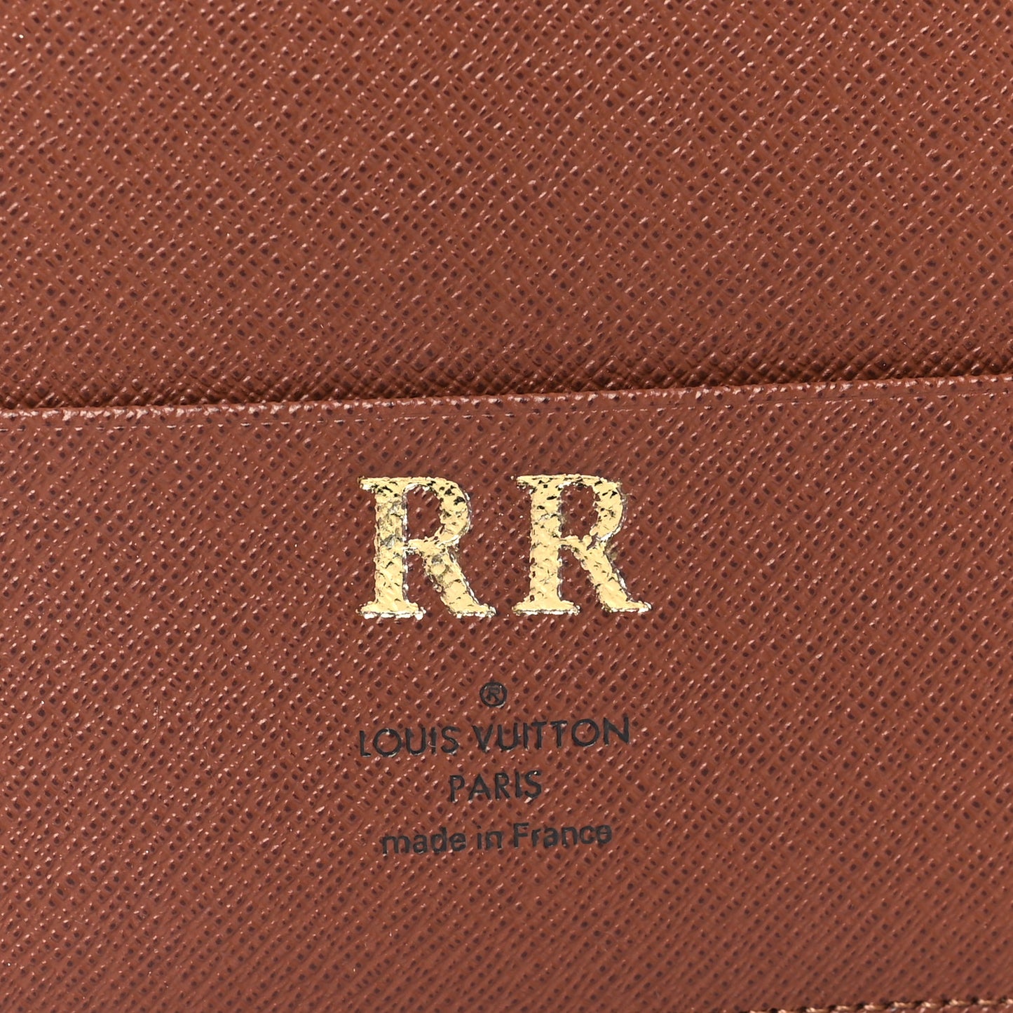 Monogram Large Ring Agenda Cover