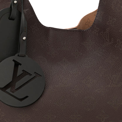 Louis Vuitton Mahina Carmel Hobo Chocolate 7 of 9