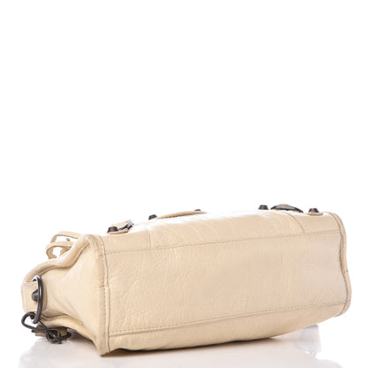 Balenciaga Agneau Classic Hardware Mini City Blanc Creme Light Craie 5 of 20