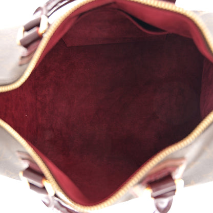 Louis Vuitton Monogram Mirage Speedy 30 Bordeaux 5 of 10