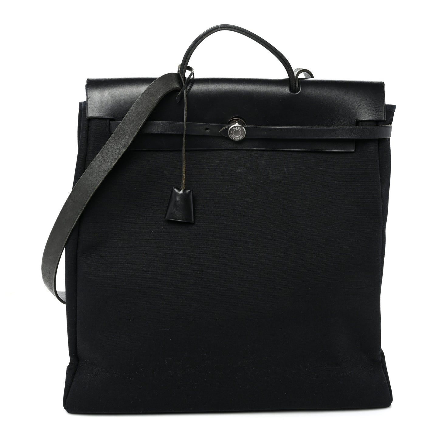 Toile Vache Calfskin Herbag 39 MM Black
